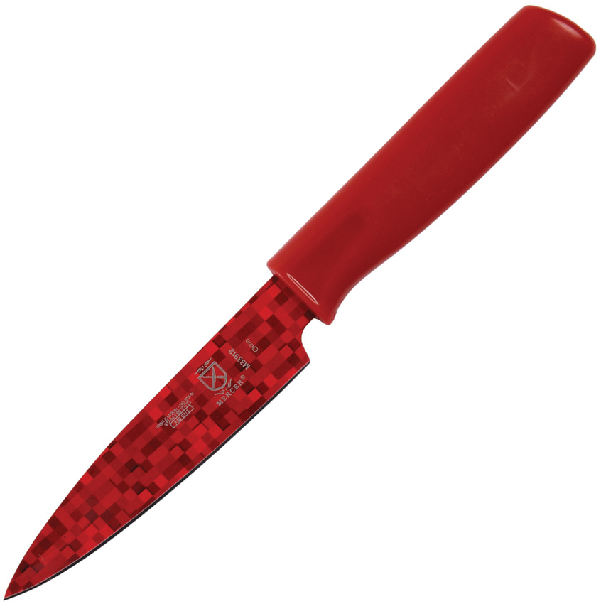 Mercer Non-Stick Paring Knife Red - MCR33912B