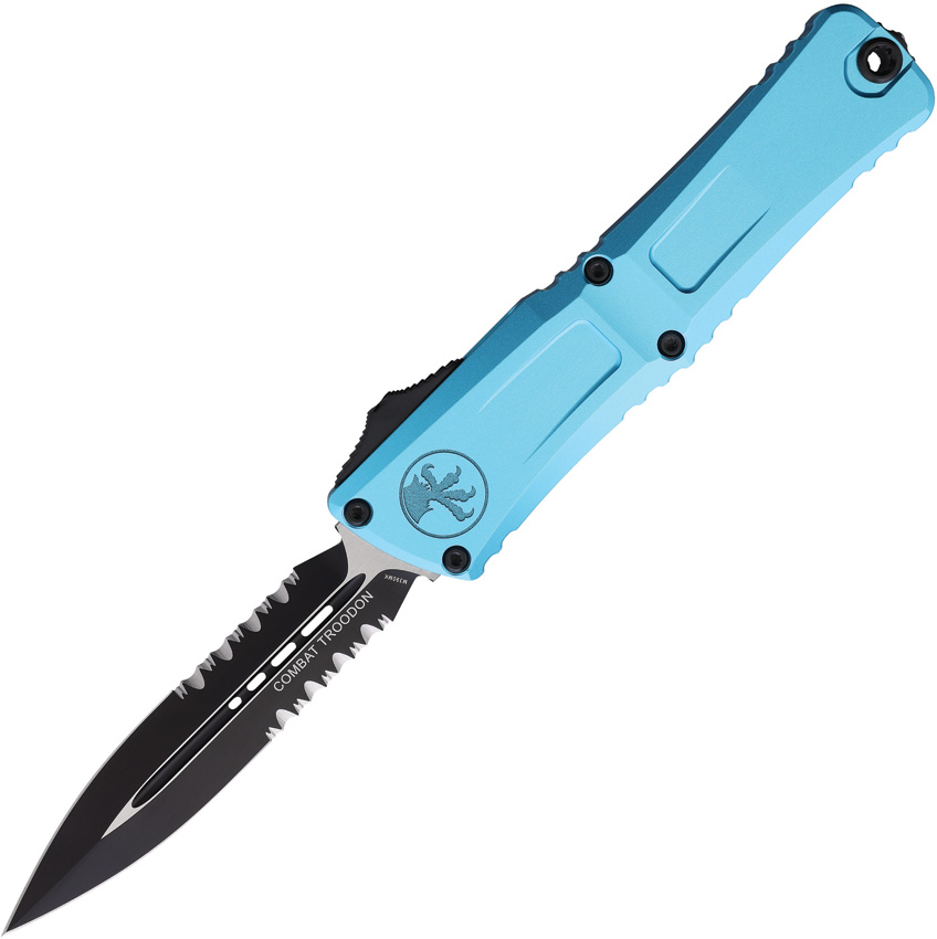 Microtech Automatic Pocket Knife OTF Combat Troodon DE Gen III - MCT11422TQ