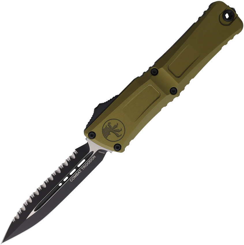 Microtech Automatic Pocket Knife Combat Troodon DE Gen III OTF - MCT11423OD