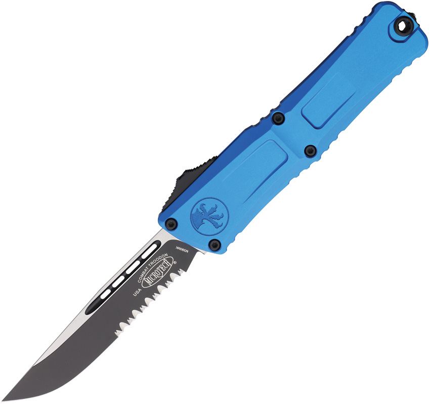 Microtech Automatic Pocket Knife Combat Troodon SE Gen III OTF - MCT11432BL