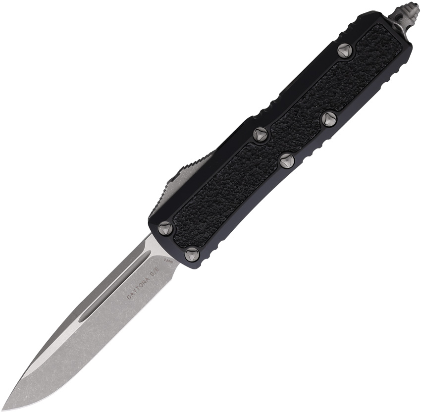Microtech Automatic Pocket Knife Daytona S/E OTF Black - MCT12410APS