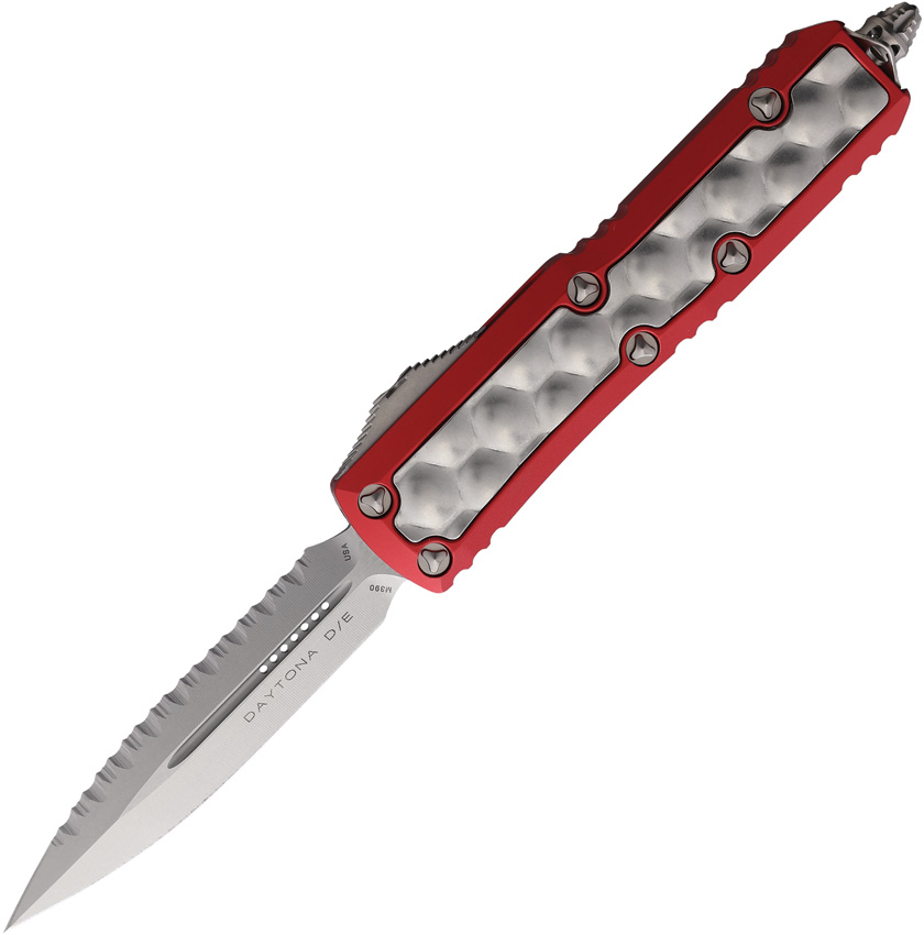 Microtech Automatic Pocket Knife UTX-85 Daytona D/E OTF - MCT12612RDBI