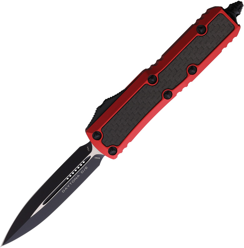 Microtech Automatic Pocket Knife UTX-85 Daytona D/E OTF - MCT1261RDCFIS