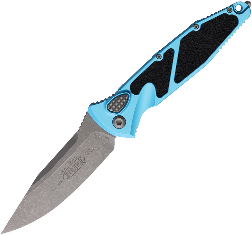 Microtech Automatic Pocket Knife Socom Elite Button Lock - MCT160A10APTQ