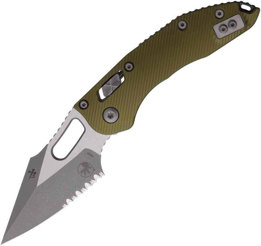 Microtech Stitch S/E Ram Lok Pocket Knife OD Green - MCT16782