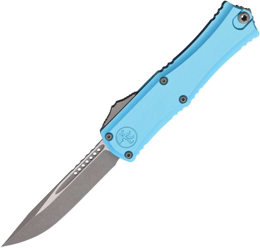 Microtech Automatic Pocket Knife Hera II Mini OTF AP Turquoise - MCT1703M10APTQ