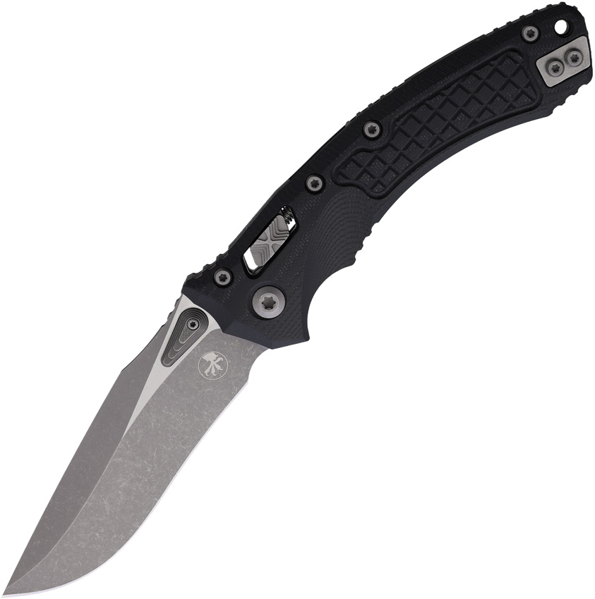 Microtech Amphibian S/E Ram-Lok Pocket Knife Black - MCT17302