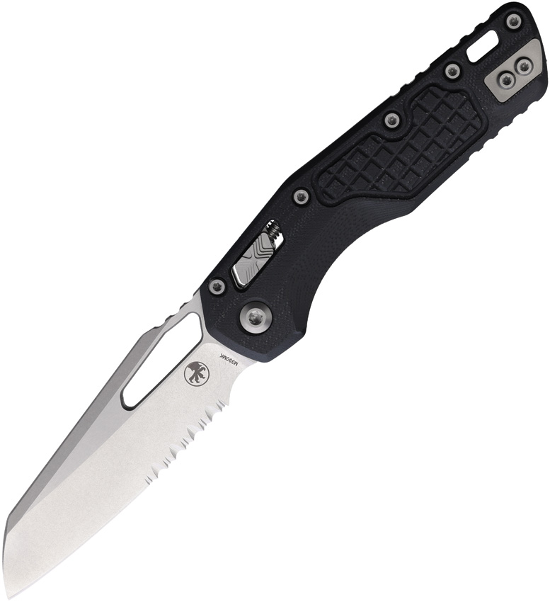 Microtech MSI Ram-Lok Pocket Knife Black Frag SW PS - MCT21011FRGTBK