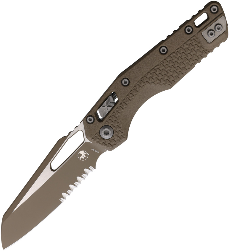 Microtech MSI Ram-Lok Pocket Knife Tri Grip DE PS - MCT210T2PMCDEA6