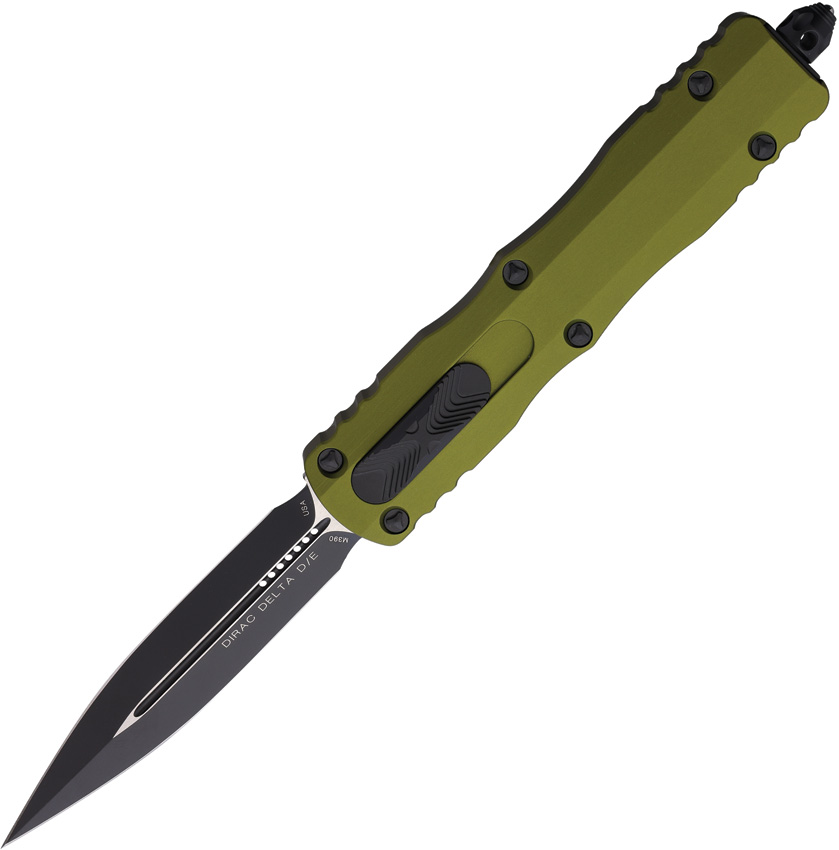 Microtech Automatic Pocket Knife Dirac Delta D/E OTF OD Green - MCT2271OD