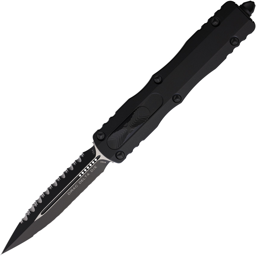 Microtech Automatic Pocket Knife Dirac Delta OTF Black - MCT227DR3T