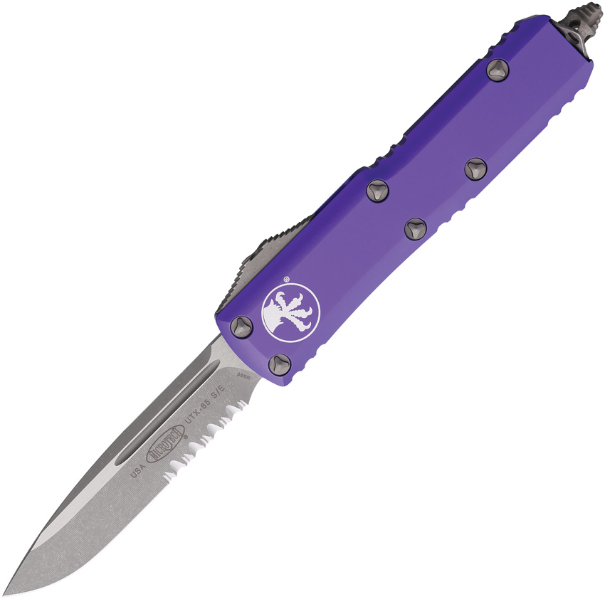 Microtech Automatic Pocket Knife UTX-85 S/E OTF Purple - MCT23111APPU