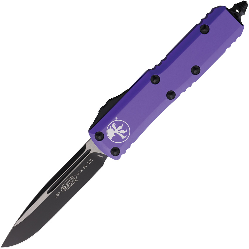 Microtech Automatic Pocket Knife UTX-85 S/E OTF Purple - MCT2311PU