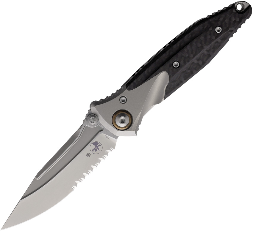 Microtech Socom Bravo Miniature Framelock Pocket Knife - MCT260M8CFTI