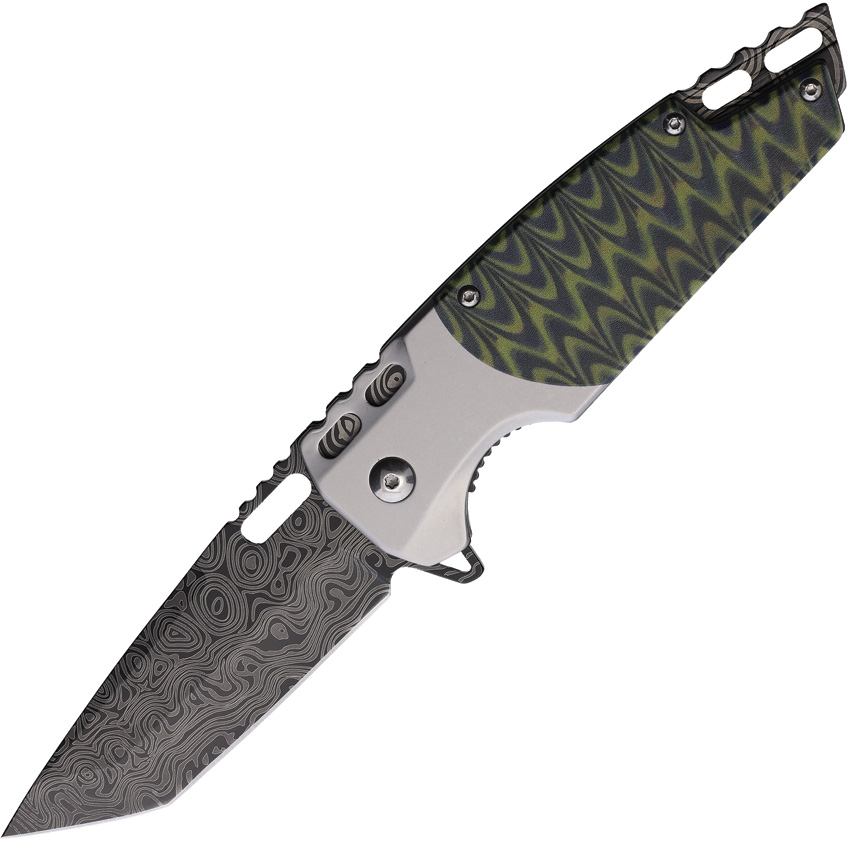 MTech Spring Assisted Folder Linerlock Pocket Knife - MTA2009GN