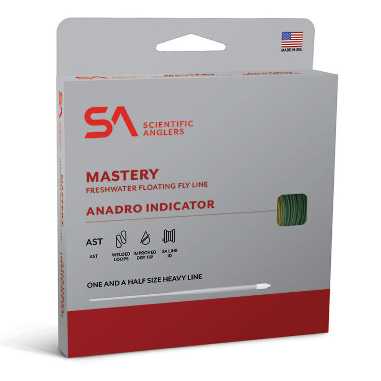 Scientific Anglers Mastery Anadro Indicator 1.5x Heavy Freshwater WF Floating Fly Line