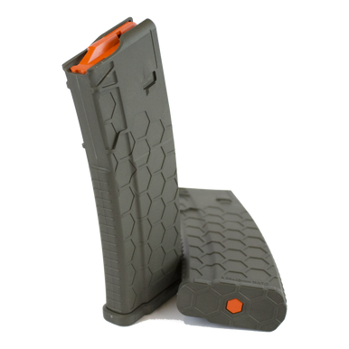 Hexmag HX1030AR15S2ODG AR-15 5.56x45mm 10Rnd OD Green PolyHex2 Composite Series 2 Magazine