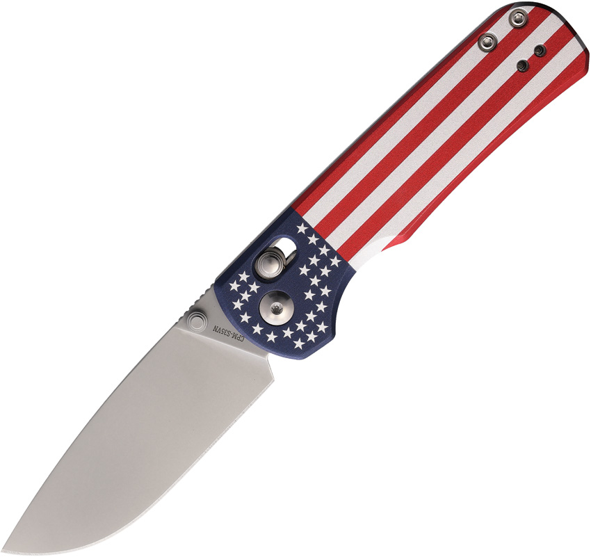 Oknife Rubato 4 Lockblade Pocket Knife Stars Stripes Limited Edition - OKNRUBATO4SS