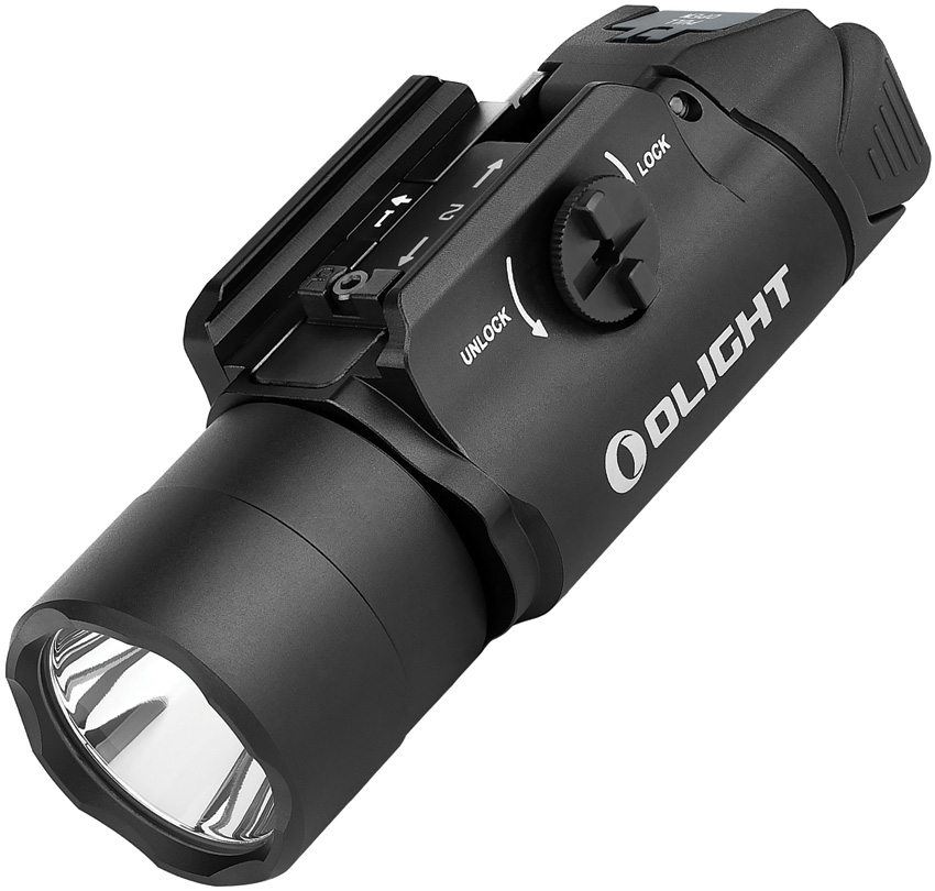 Olight PL Turbo Valkyrie Tactical Flashlight - OLTPLTURBOBK