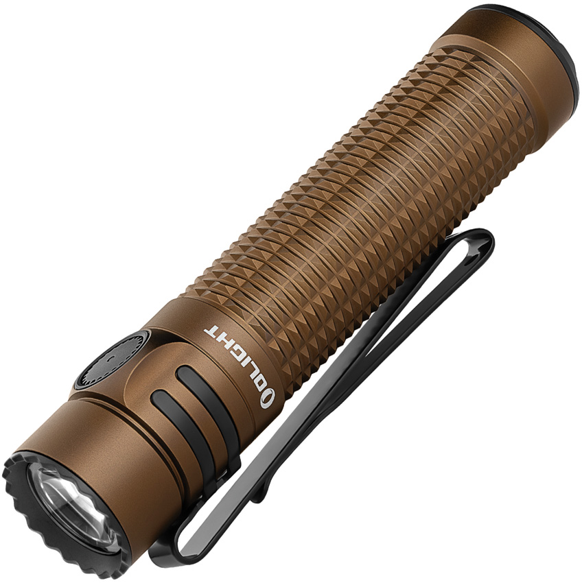 Olight Warrior Miniature 3 Flashlight Desert Tan - OLTWRMINI3DT