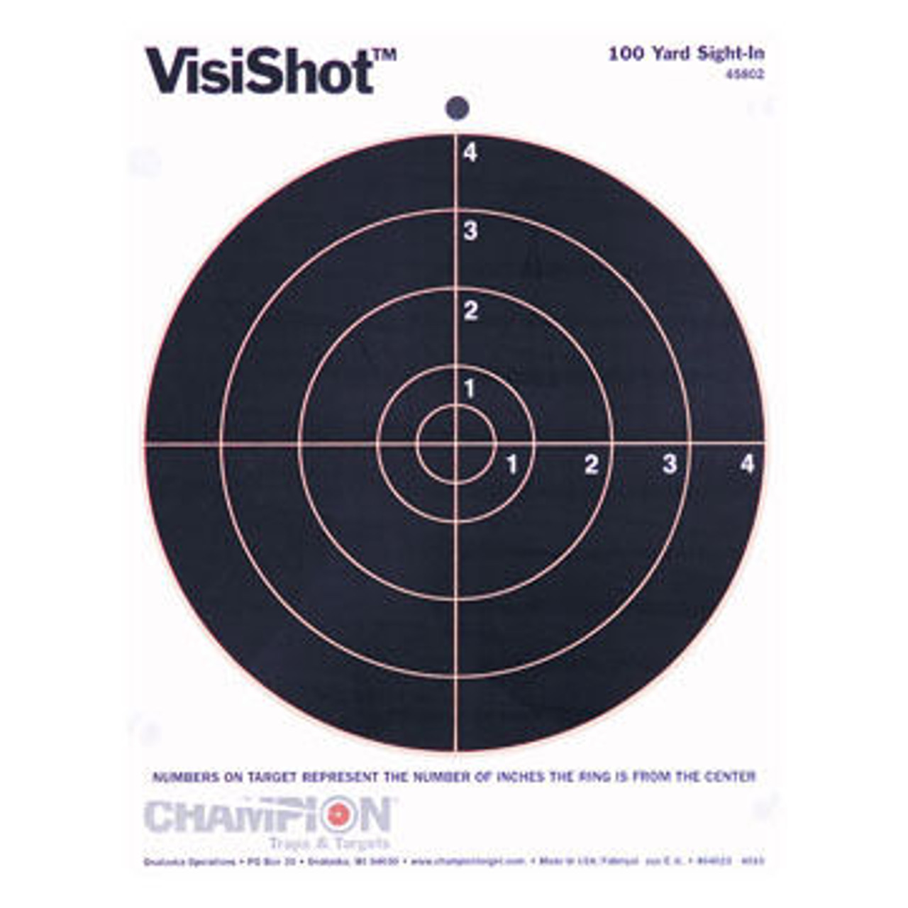 Champion VisiShot Target - 10 Pk.