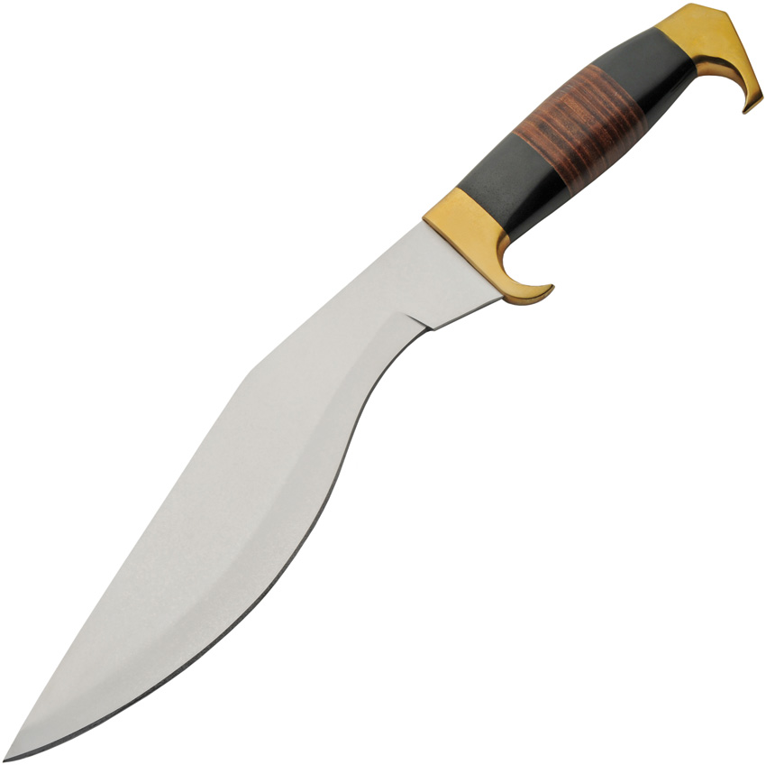 Kukri Style Bowie Knife Leather - PA203528