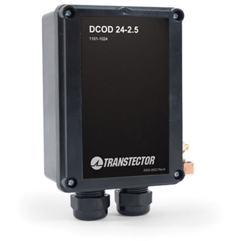 PolyPhaser 1101-1024 Outdoor DC Protector, 24 VDC, 2.5 kA