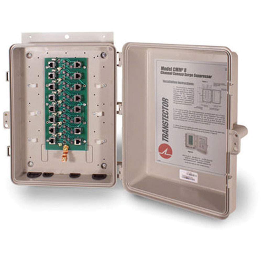 PolyPhaser 1101-805 Advanced Surge Protection for 12VDC Ethernet & 30VDC Pwr