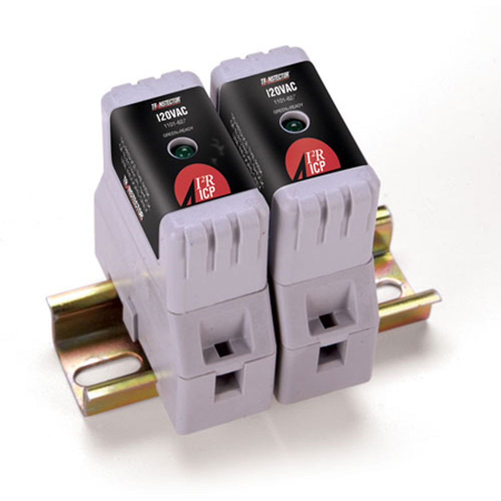 TRANSTECTOR 1101-629 240VAC Single Pahse, 7kA Silicon Surge Protector with Visual Status Indication