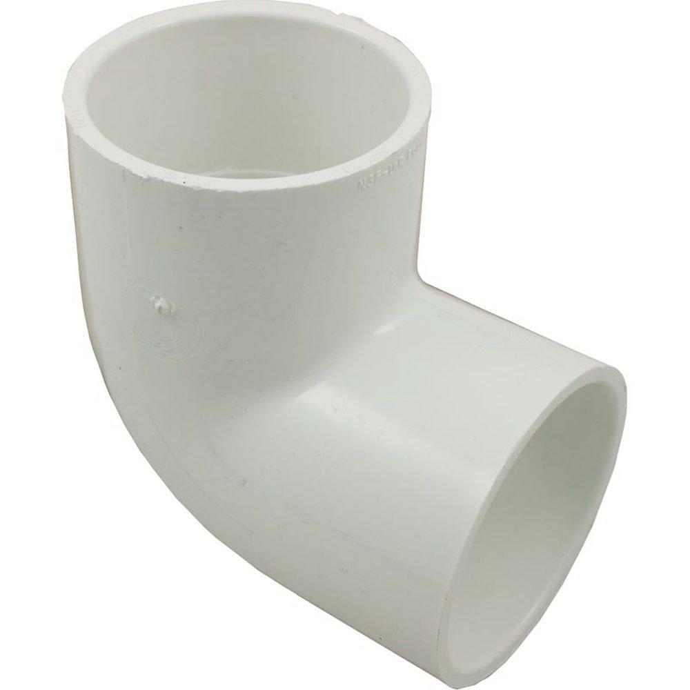 LASCO - PVC 90 Degree Elbow, 2in X 2in Slip Socket