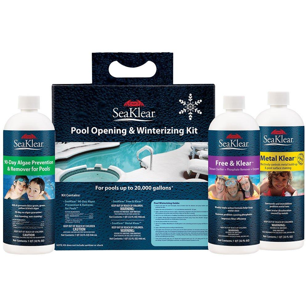 SeaKlear - Pool Opening & Winterizing Kit up to 20,000 Gallons