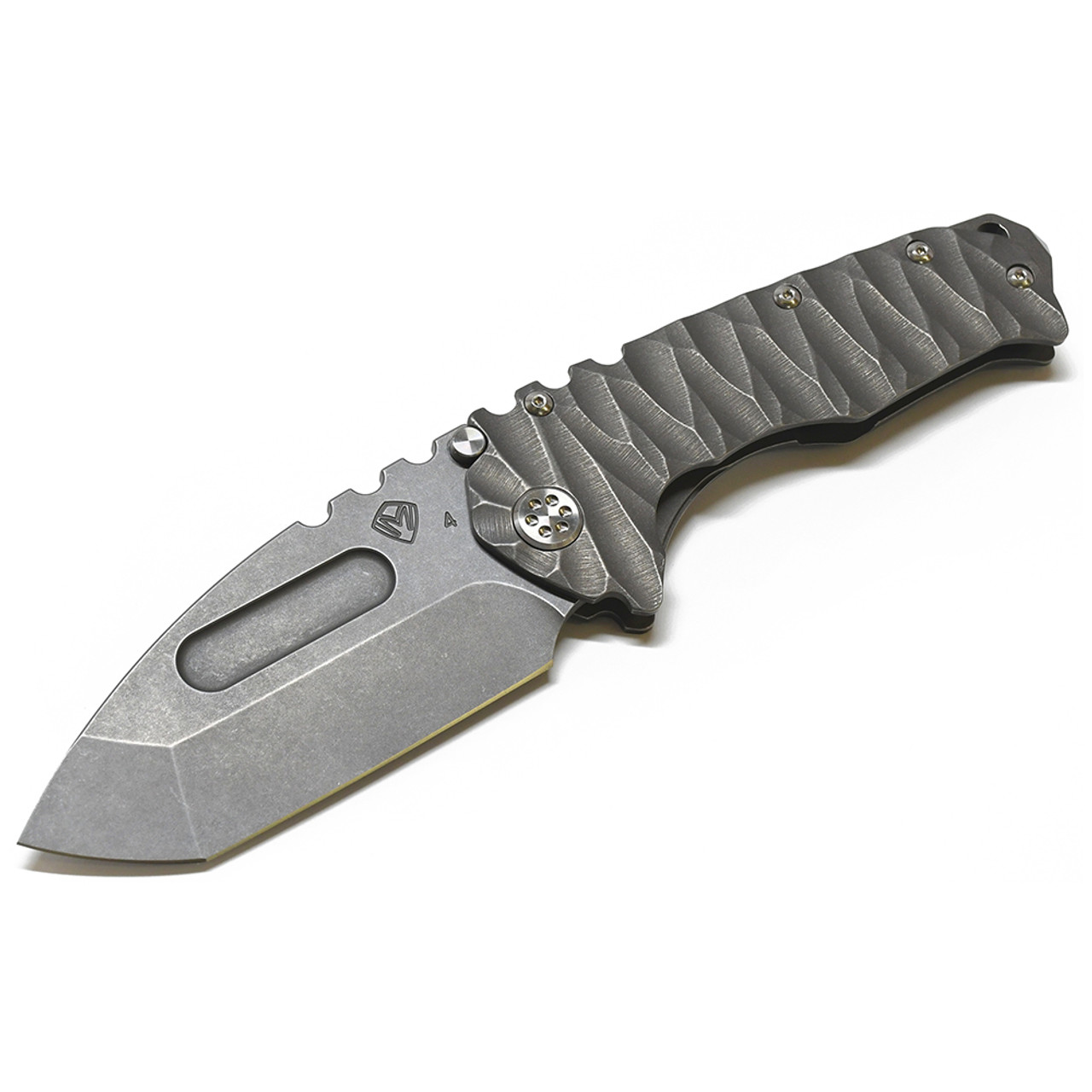 Medford Praetorian T 4.2" Old School Tumbled Folding Knife