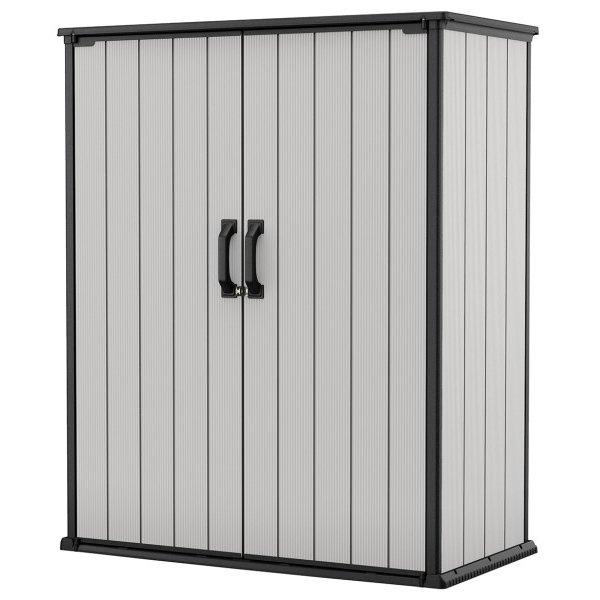 Keter - Premier Tall Shed, Grey