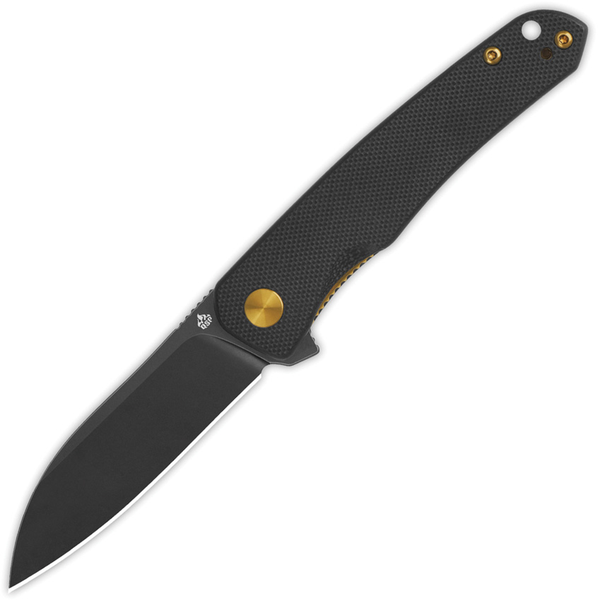 QSP Otter Linerlock Pocket Knife Blackout - QS140C2