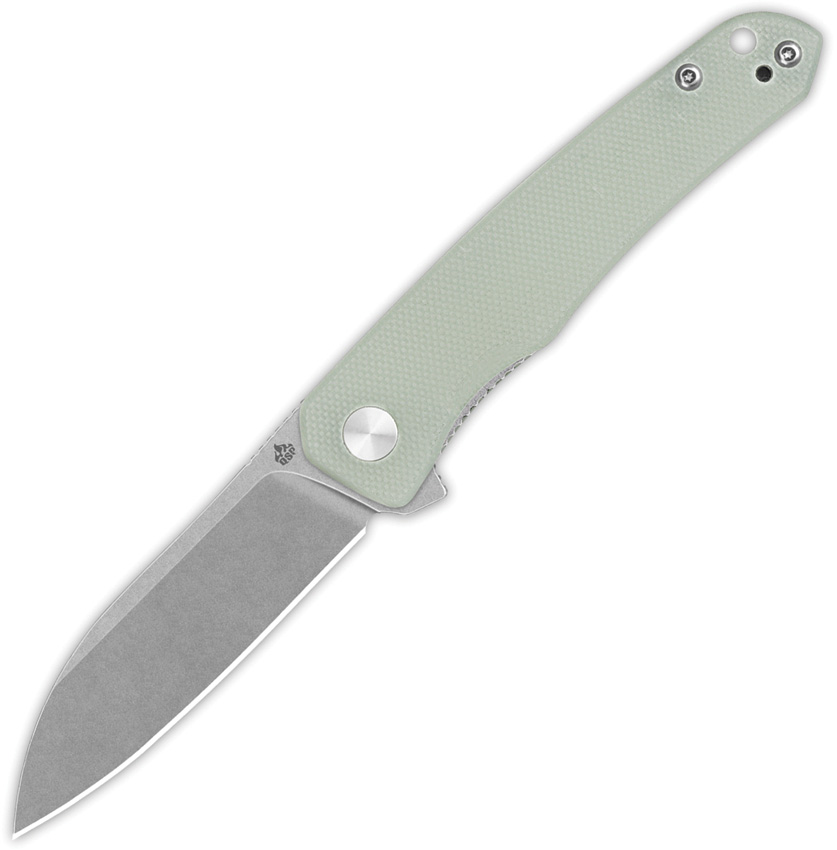 QSP Otter Linerlock Pocket Knife Jade - QS140D1