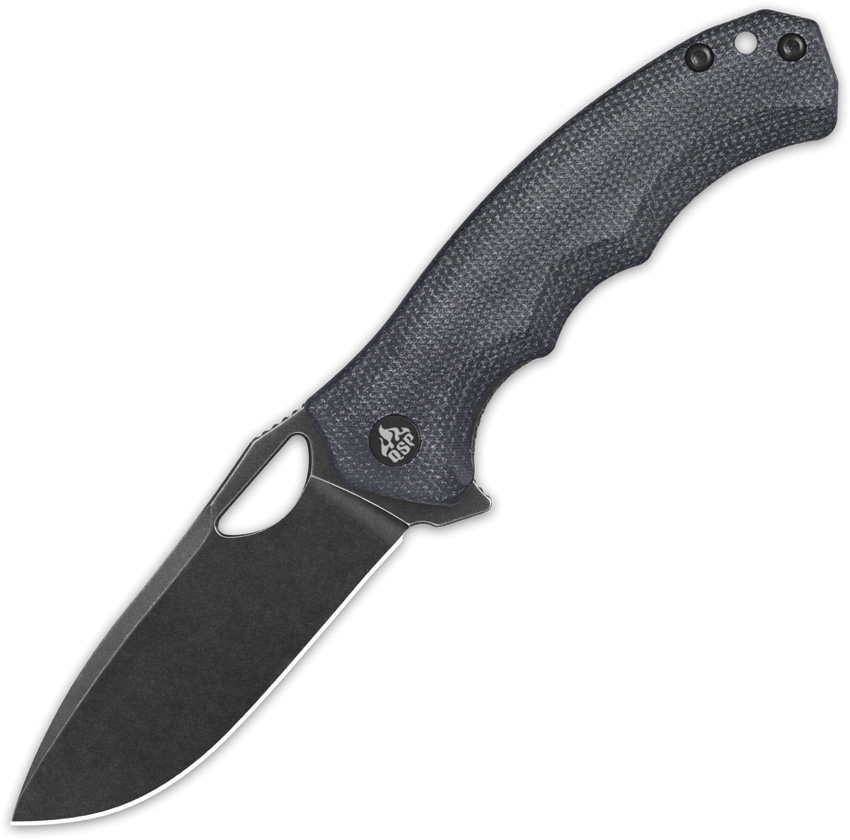 QSP Gorilla Linerlock Pocket Knife Blackout - QS153A2