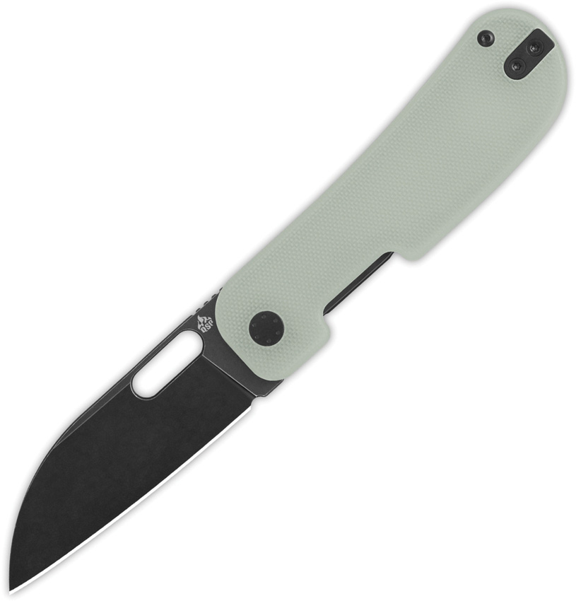 QSP Variant PE Linerlock Pocket Knife Black Jade G10 - QS154B