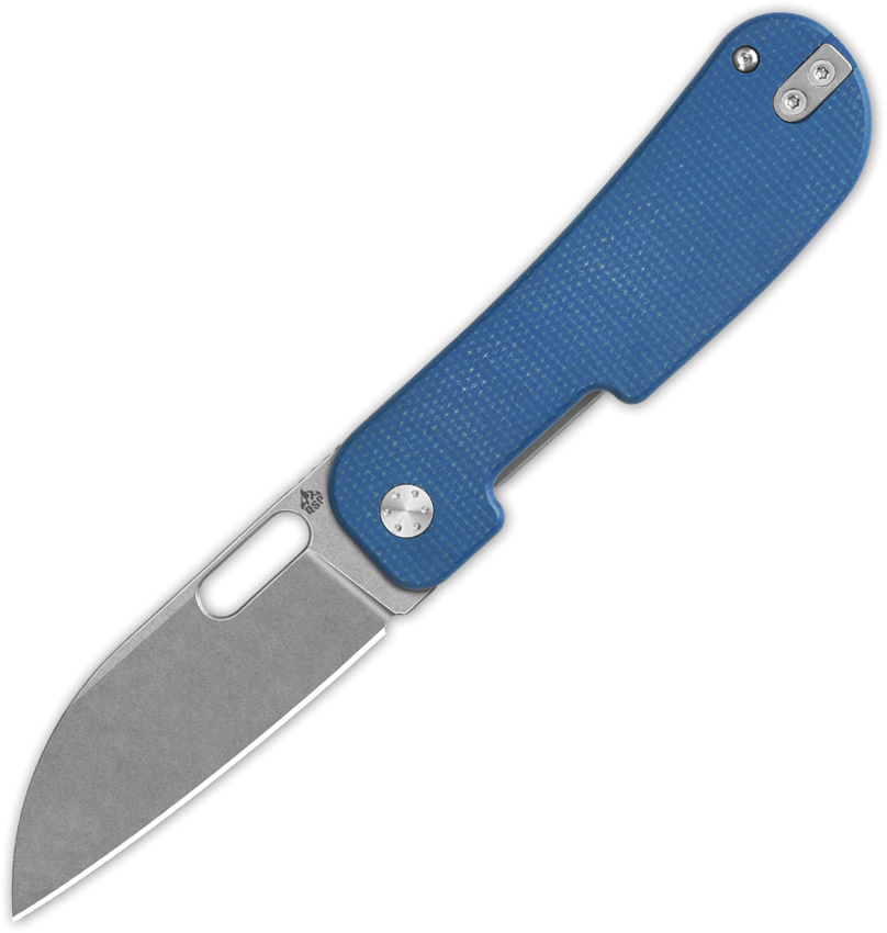 QSP Variant PE Linerlock Pocket Knife Blue G10 - QS154C