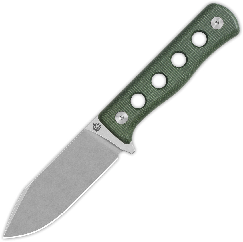 QSP Canary Fixed Blade Knife Green - QS155C1