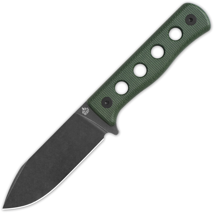 QSP Canary Fixed Blade Knife Green - QS155C2