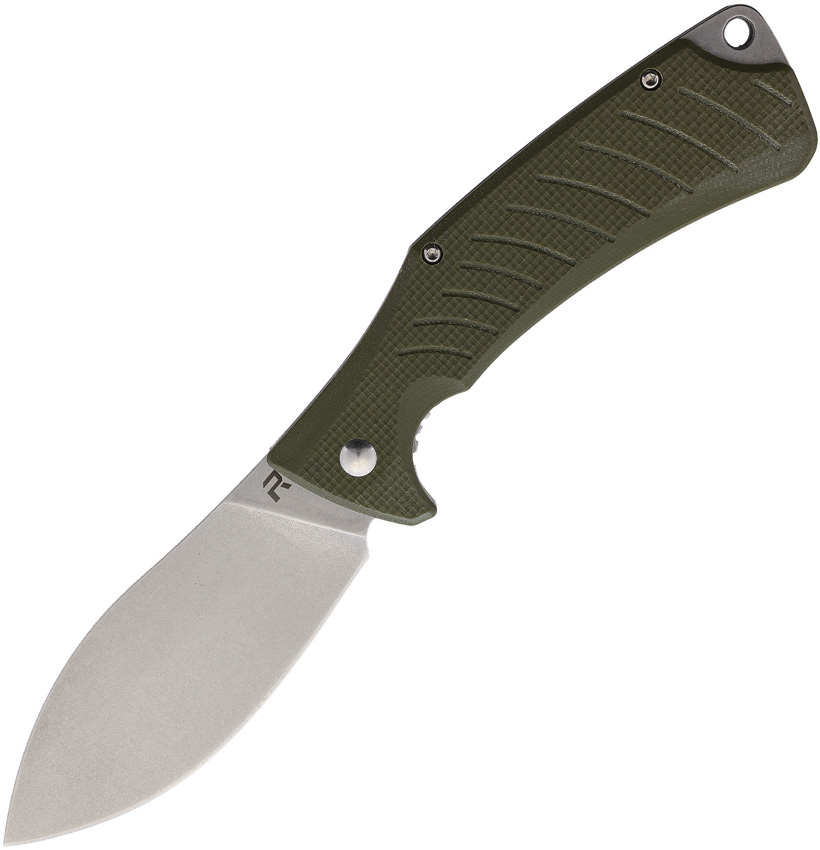 Revo Ness Linerlock Pocket Knife OD Green - REV008ODG