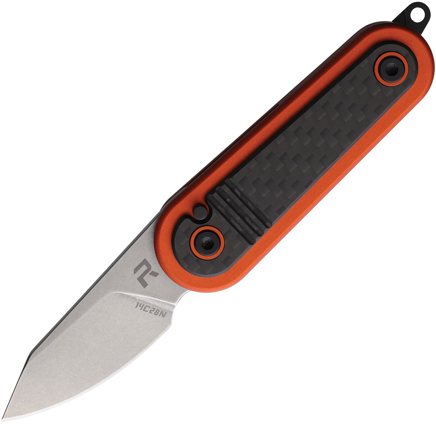 Revo Spirit Button Lock Pocket Knife Orange - REVSPRTOR