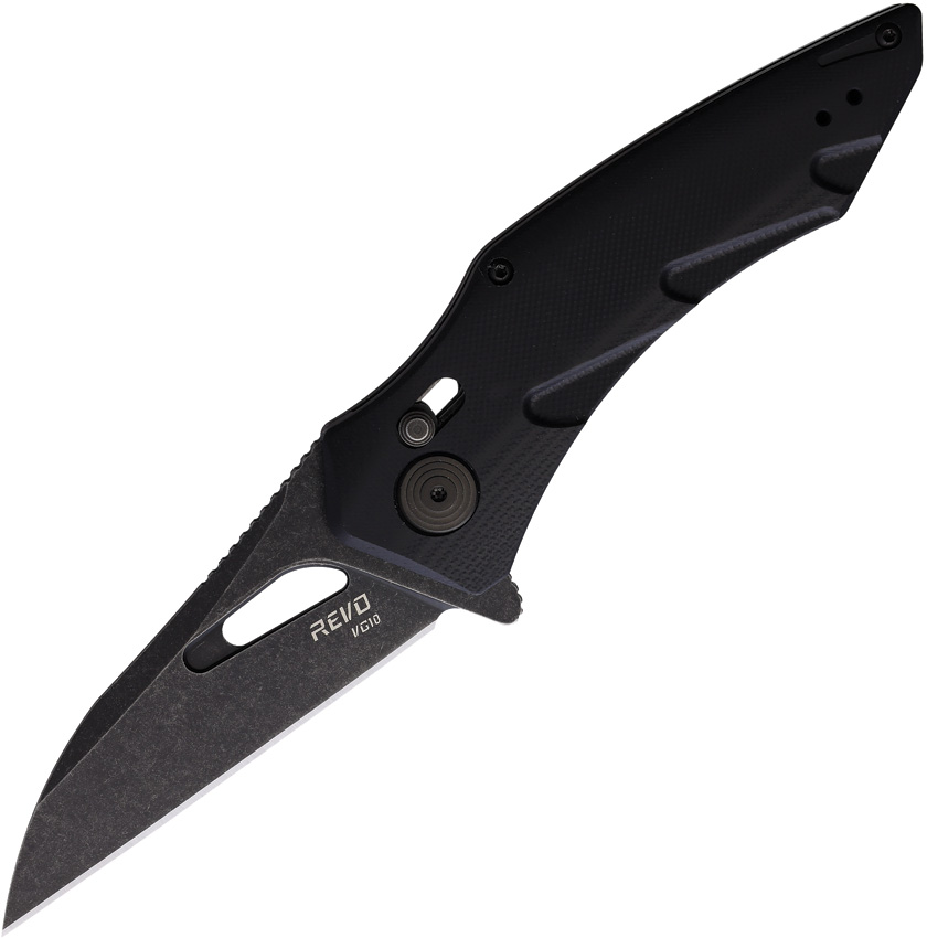 Revo Storm Crossbar Lock Pocket Knife Black - REVSTMWCBK