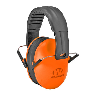 Walker's Baby & Kids Folding Ear Muffs - Orange