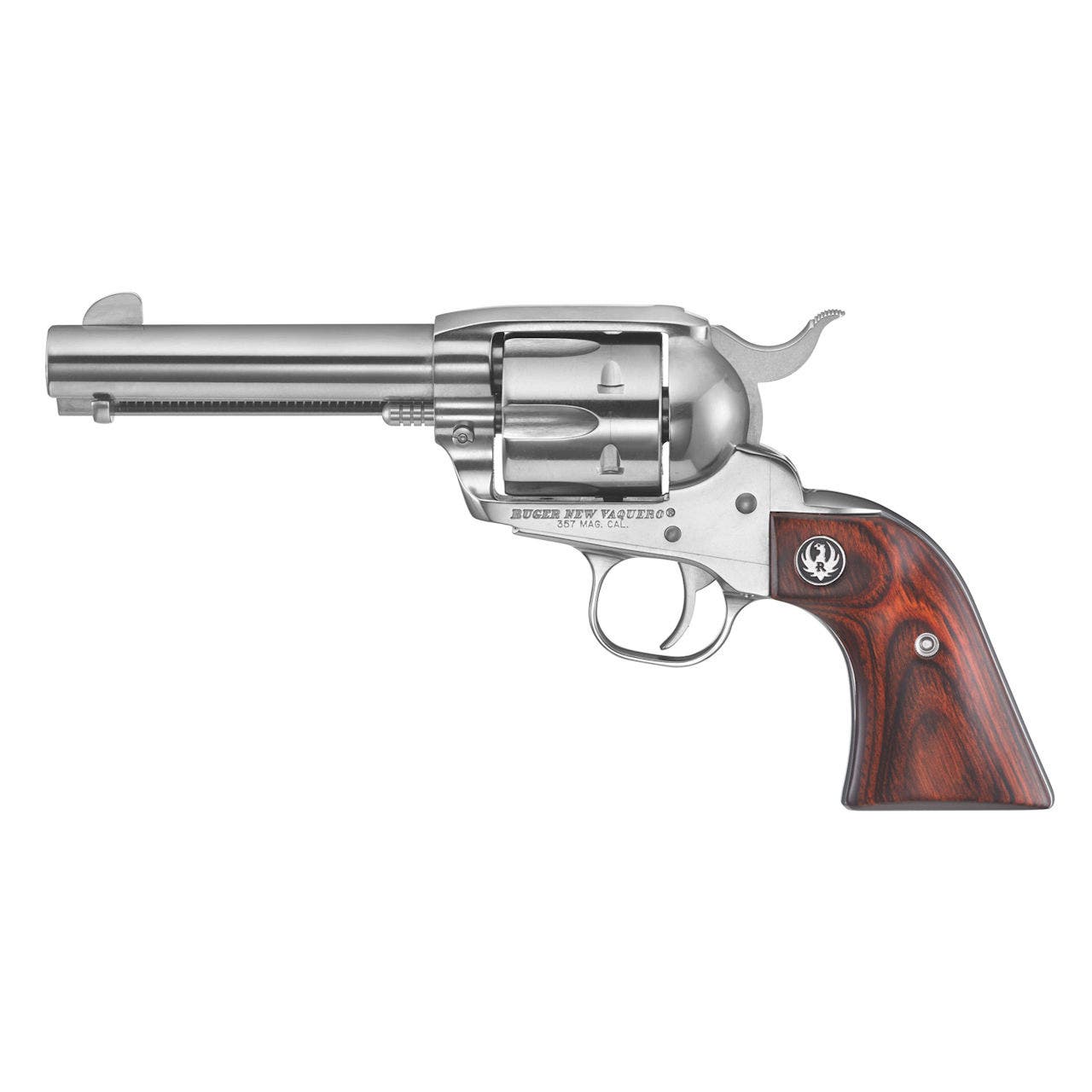 Ruger Vaquero Stainless Revolver 357 Mag 4.62"