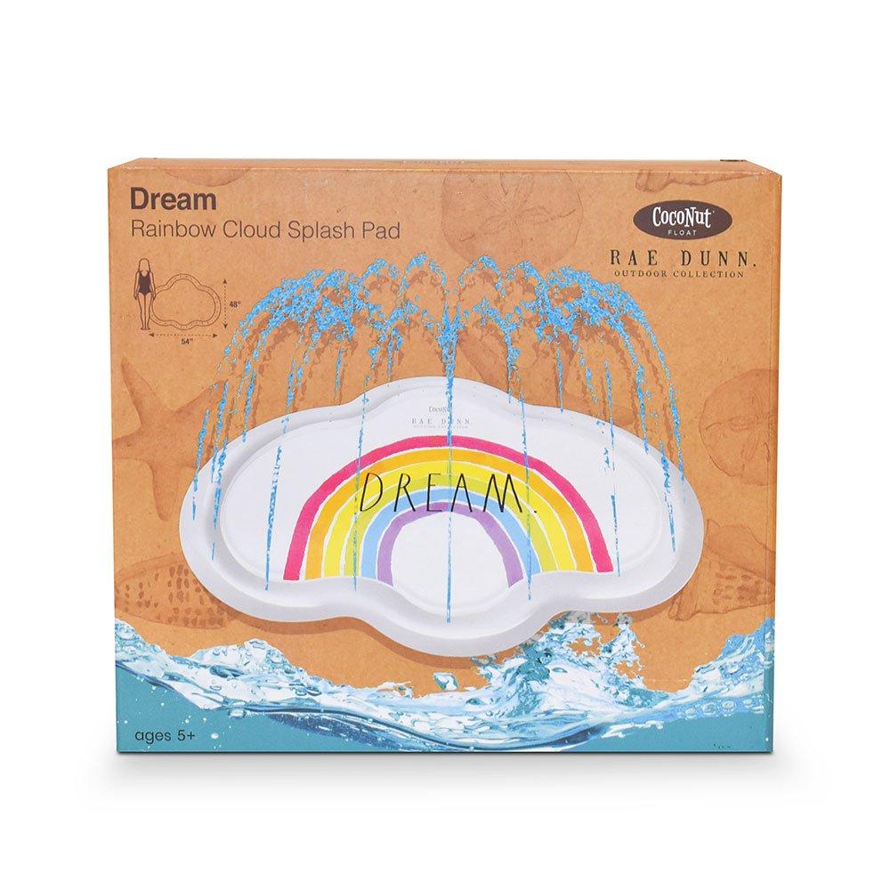 Rae Dunn - Rainbow Cloud Splash Pad - Dream