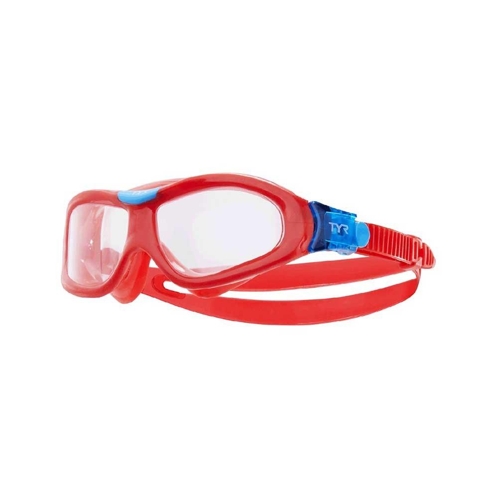 TYR - Orion Kids Swim Mask - Clear/Red