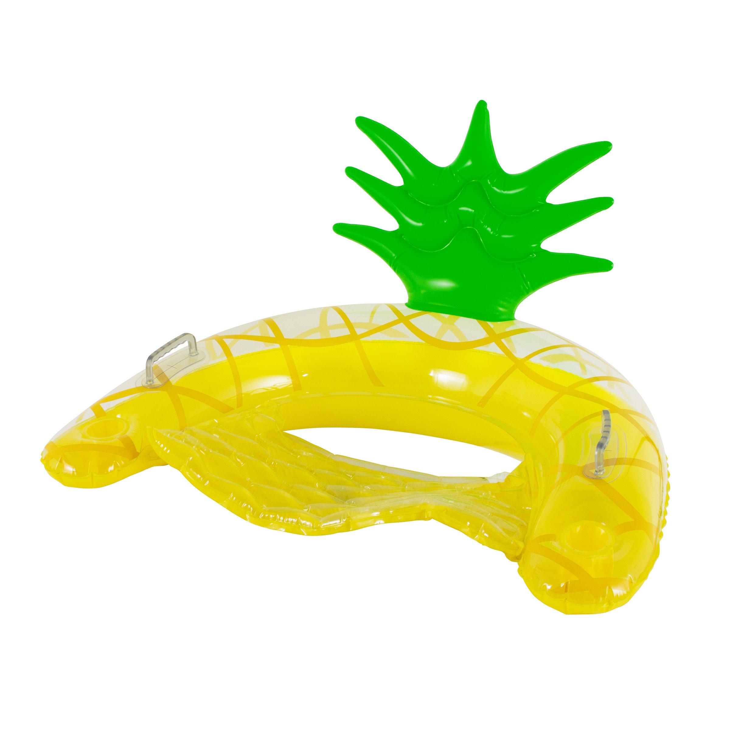 PoolCandy - Resort Collection Jumbo Pineapple Sun Chair with Backrest