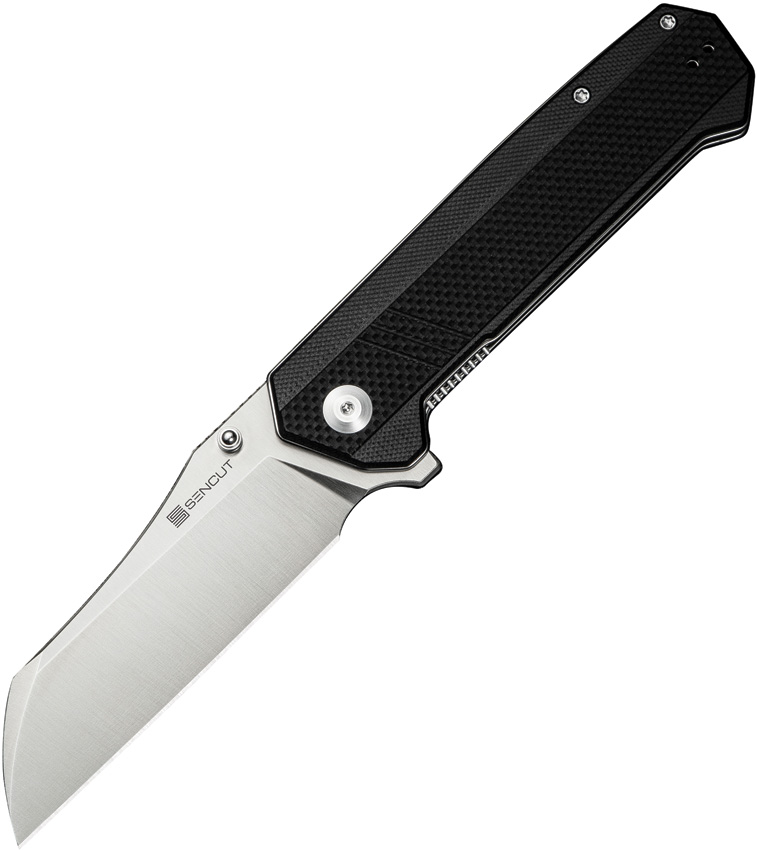 SENCUT Draxor Linerlock Pocket Knife Black - S240351