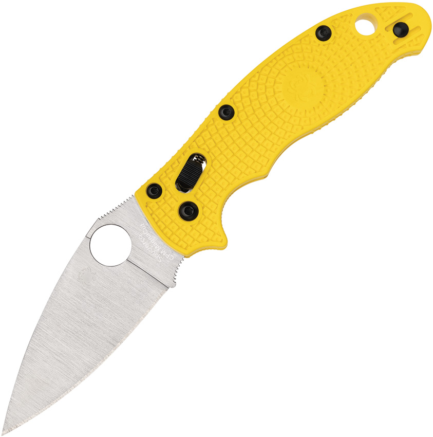 Spyderco Manix 2 Salt Ball Bearing Lock Pocket Knife - SC101PYL2